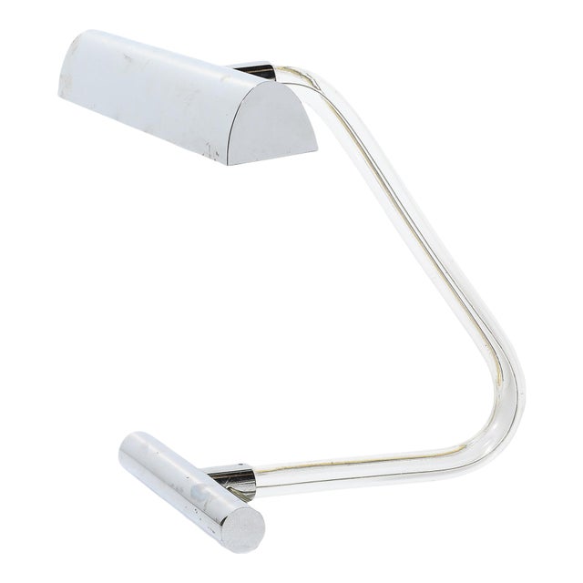 Mid-Century Modern Peter Hamburger Kovacs Lucite & Chrome Lamp For Sale
