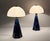 2000 - 2009 Vintage Prisma Table Lamps with Marble Shades, Italy, 2000s, Set of 2 For Sale - Image 5 of 18