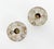 Brass 1920's French Andre Thuret Style Glass Candle Holders - A Pair For Sale - Image 8 of 9