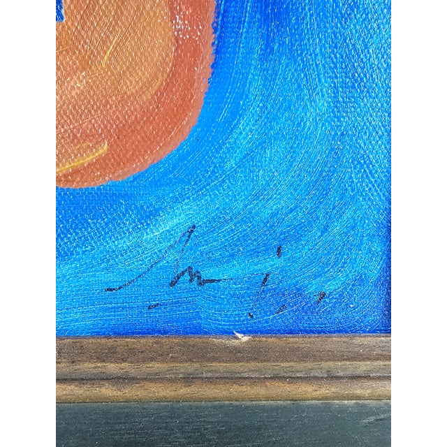 Original Mid 20th Century Modern Painting by Roberto Morassi For Sale In Richmond - Image 6 of 7