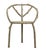 Matthew Izzo Home Faux Bois Three Legged Chair For Sale - Image 4 of 4