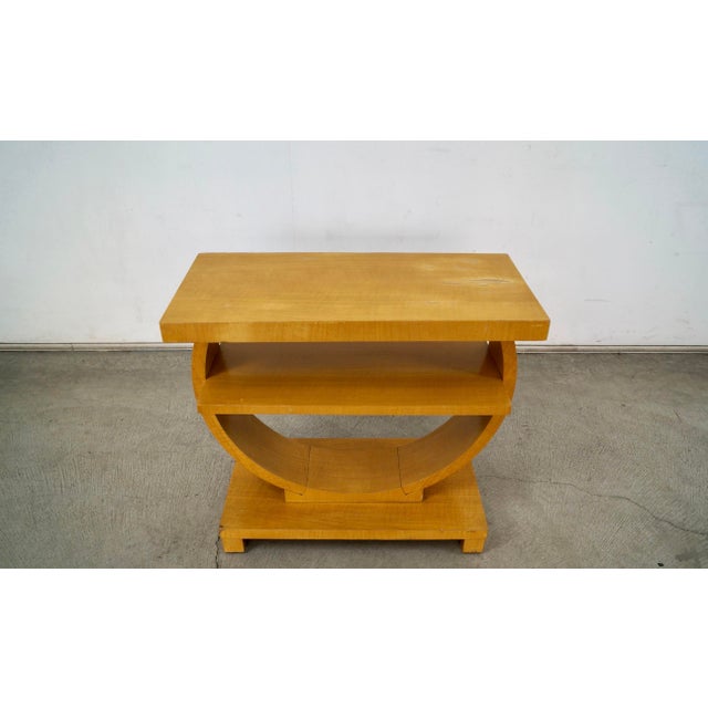 1930’s Art Deco Gilbert Rohde for Brown Saltman Side Table For Sale In Los Angeles - Image 6 of 12