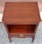 Mid 20th Century Mid 20th Century Refnished Federal Style Satin Mahogany Single Drawer Nightstand For Sale - Image 5 of 8