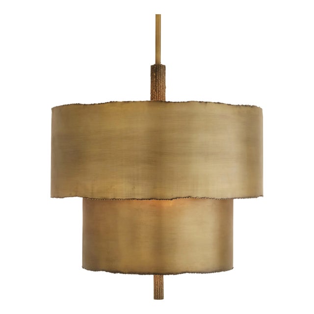 Arteriors Home Leonardo Gold Iron Chandelier For Sale