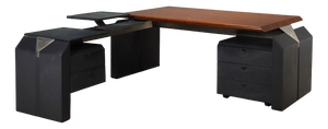 Large Vintage Corner Desk, 1980s