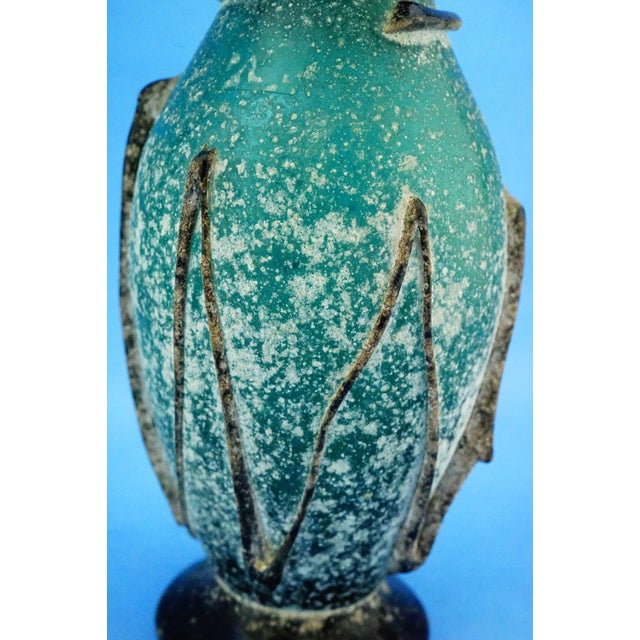 Green and Black Murano Glass Vases by C. Zeta, Italy, 1970s, Set of 2 For Sale - Image 14 of 18