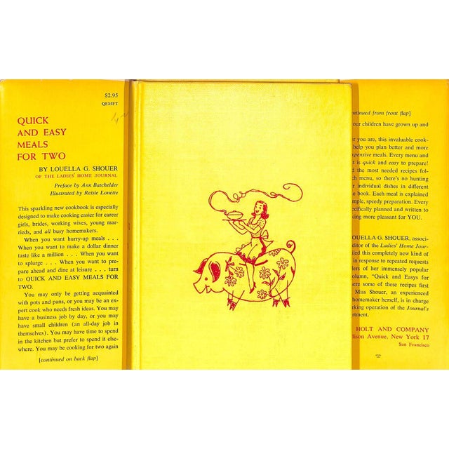 SHOUER, Louella G. [274] pp. Henry Holt and Company 1952 First Edition 7 5/8" x 5 3/8" Illustrations by Reisie Lonette YOU...