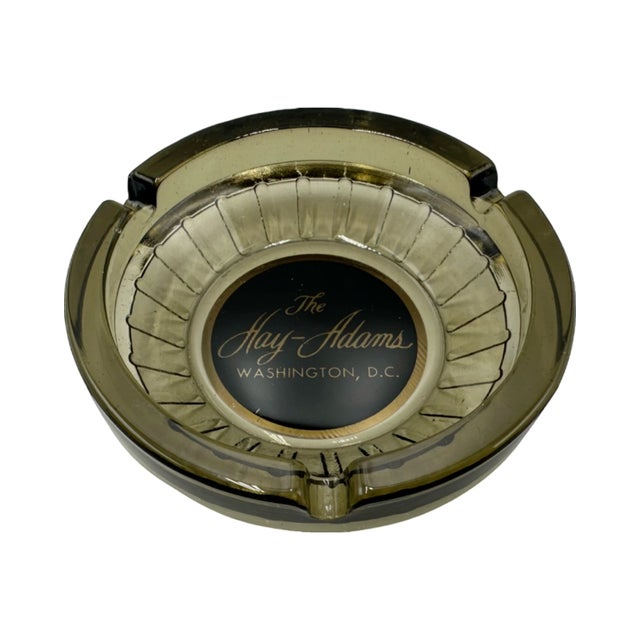 Gray Vintage 5-Star the Hay Adams Hotel Washington, DC Ashtray For Sale - Image 8 of 12