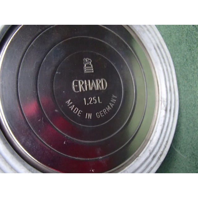 Art Deco SIlver-Plated Ice Bucket with Insert from Erhard, 1940s For Sale - Image 3 of 12