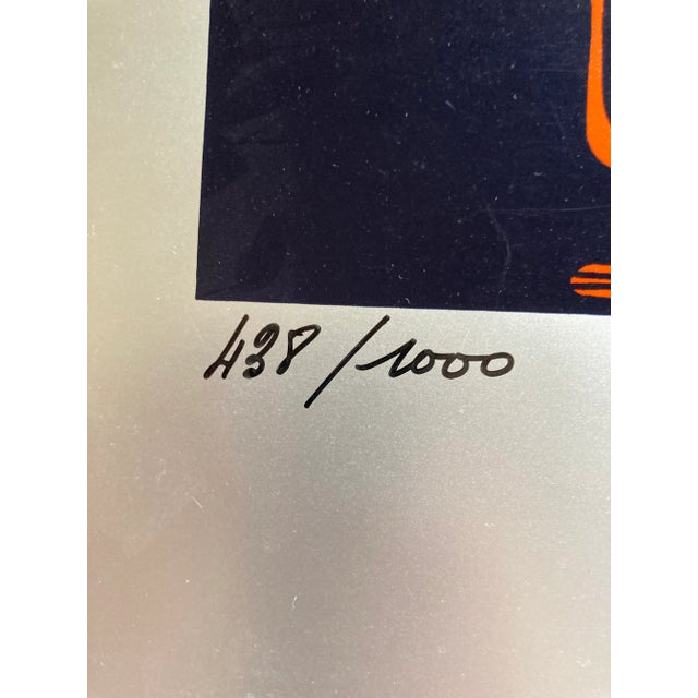 1970s Abstract Tribal Inspired Limited Edition Silver Print For Sale - Image 4 of 6