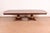 Karges Furniture Style Italian Neoclassical Inlaid Burl Wood and Parcel Gilt Extension Dining Table, Newly Refinished For Sale - Image 16 of 16