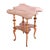 Antique Carved Mahogany Painter’s Palette Parlor Table With Carved Scrolls C1890 For Sale - Image 9 of 18