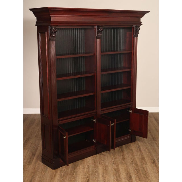 Penwood Furniture Traditional Bookcase Cabinet For Sale - Image 4 of 18