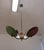 Mid-Century 3-Light Chandelier, Italy, 1950s For Sale - Image 6 of 10