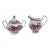 Johnson Bros. English Heritage Hall Cream & Sugar – 2 PCS For Sale