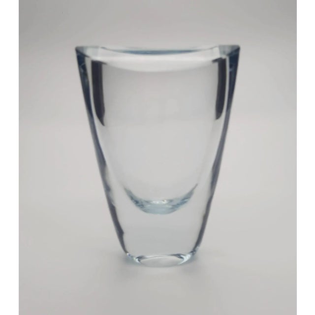 1950s Strömbergshyttan Crystal Glass Bud Vase For Sale - Image 12 of 12