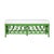 Bright Green Lillian Bench - Bright Green For Sale - Image 8 of 8