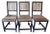 Industrial Wood & Iron Dining Set For Sale - Image 4 of 9