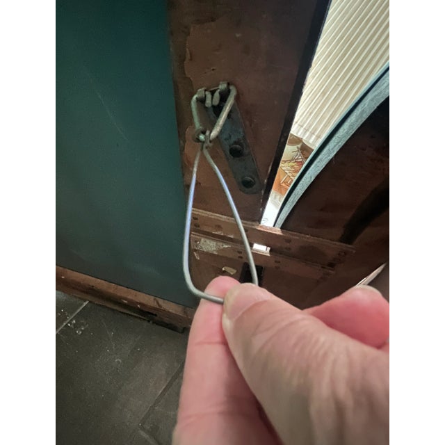 Transparent Large Hollywood Regency Style Mirror For Sale - Image 8 of 8