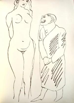 Pablo Picasso, The Amateur, Lithograph, 1962
