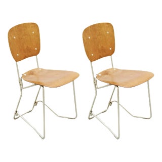 Set of Aluflex Chairs by Armin Wirth For Sale