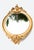 Gold Antique French Louis XV Oval Gilt Mirror, 1913 For Sale - Image 8 of 15