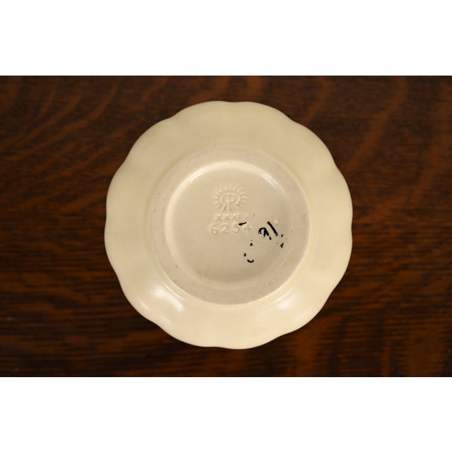 Rookwood Pottery Arts & Crafts Glazed Ceramic Handled Vase, 1934 For Sale - Image 9 of 12