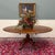 Antique English Country Oval Dining Table Farmhouse Pedestal Oak 1920s-30s For Sale - Image 18 of 18