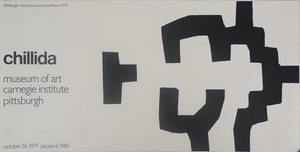 Abstraction Poster after Eduardo Chillida