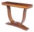 Art Deco French Walnut Console Table, 1930s For Sale