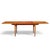 Kurt Østervig Style Mid Century Danish Rosewood Expanding Hidden Leaf Dining Table with 2 Leaves This table measures:...