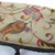 Wood Antique Louis XIV Style Carved Walnut Tapestry Long Footstool C1890 For Sale - Image 7 of 15