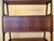 1960s Mid Century Drop Lid Secretariat/Writing Desk, Drawer, Bookshelf Unit For Sale - Image 11 of 12