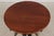 Round Cherry Top Wrought Iron Base Dining or Center Table For Sale - Image 4 of 14