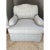 Baker Furniture Company Pair of Dapha Bridgewater Chairs With Barbara Barry Fabric For Sale - Image 4 of 13