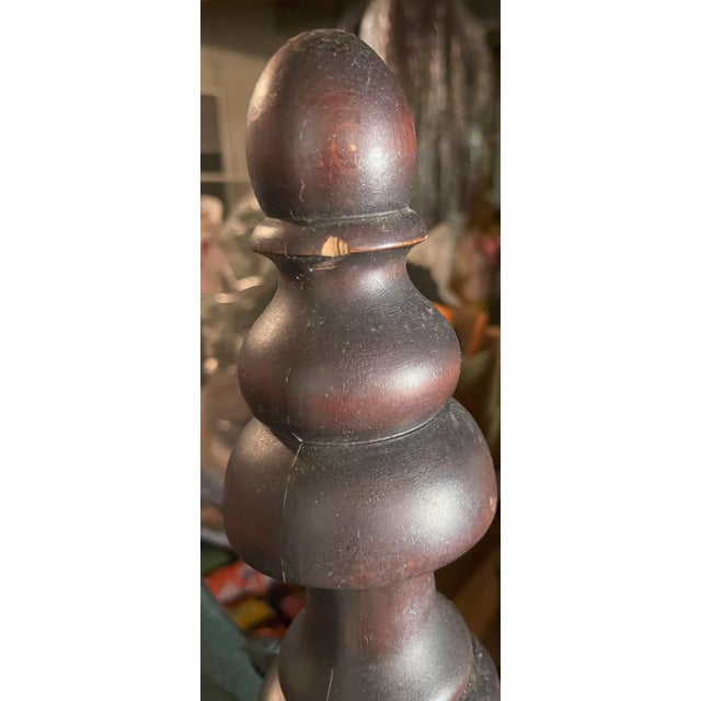 Vintage Traditional Head and Foot Board Set-Double/Full Size For Sale - Image 10 of 11