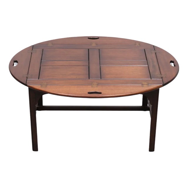 Mahogany Tray Table by Bevan Funnell, England, 1960s For Sale