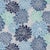 Contemporary SAMPLE - Schumacher x Molly Mahon Dahlia Fabric In Blues For Sale - Image 3 of 3
