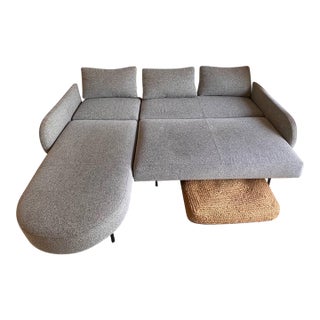 Abc Carpet & Home Couch (Sleeper Sofa W Chaise) For Sale