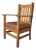 1910s Stickley Era Mission Oak Lounge Chair For Sale