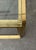 Hollywood Regency French Brass and Glass Cube Side Tables from Maison Charles, 1970s, Set of 2 For Sale - Image 10 of 18