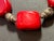 Mid 20th Century Red Coral Necklace With Decorative Sterling Silver Sea Shells. For Sale - Image 4 of 5