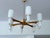 Large Pendant Light in Glass and Teak from Temde, 1960s For Sale - Image 16 of 18