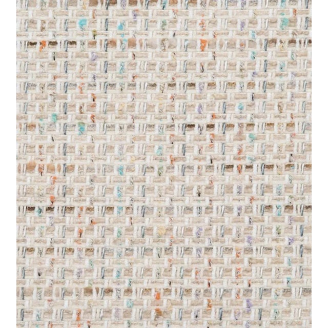 The House of Scalamandré Confetti Fabric, Cream For Sale