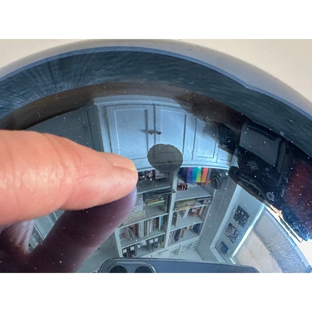 Glass Early 20th Century Mercury Glass Garden Gazing Ball Ornament For Sale - Image 7 of 11