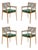 Dine Out Outside Chairs by Rodolfo Dordoni for Cassina, Set of 4 For Sale