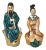 Porcelain Chinese Figurines - a Pair For Sale