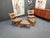 Brutalist Oak Armchairs and Footstools by Awa Holland for Awa Meubelfabriek, 1979, Set of 4 For Sale - Image 16 of 16
