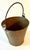 Early 20th Century A Small Patinated Brass Pail with Handle For Sale - Image 5 of 5