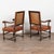 Pair of 19th Century Painted and Embossed Leather Armchairs For Sale - Image 13 of 13